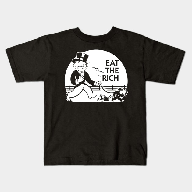 Eat The Rich Kids T-Shirt by dann